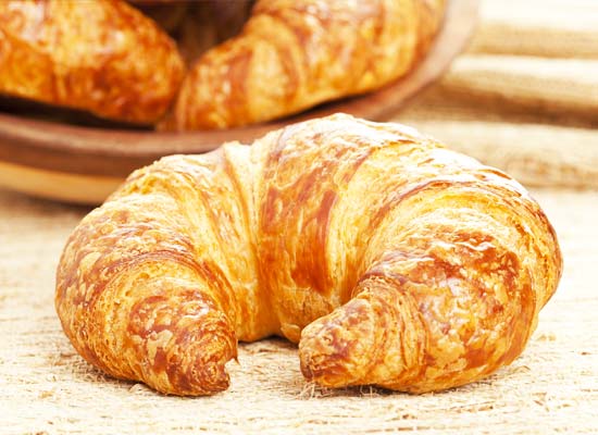 Croissants pour le petit déjeuner